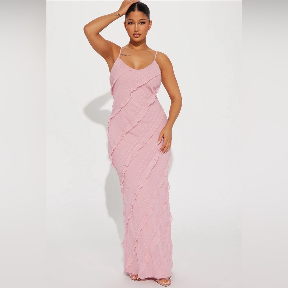 Ruffle Maxi Dress